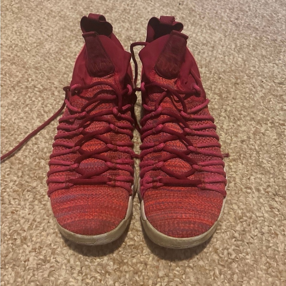 Nike KD 13 Red Basketball Sneaker Shoes